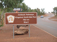 Start of Kingsford Smith Mail Run, Meekatharra